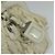 Borsa a Spalla PRADA in Tela Argento Bianco Auth fm4672 - vista 18