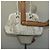 Borsa a Spalla PRADA in Tela Argento Bianco Auth fm4672 - vista 23