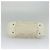 Borsa a Spalla PRADA in Tela Argento Bianco Auth fm4672 - vista 5