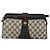 GUCCI GG Supreme Sherry Line Borsa a Spalla PVC Blu Navy Oro 49 02 029 Auth 125566 - vista 13