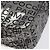 CHANEL Borsa a Spalla Illimitata in Nylon Argento CC Auth 123569 - vista 15
