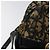 Borsa a spalla in tela Trotter Christian Dior nera e oro Auth 124679 Nero D'oro - vista 10