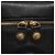 Borsa Vanity in pelle nera e oro VERSACE Auth bs26703 Nero D'oro - vista 10