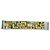 Autre Marque Bracciale di Perline Fatto a Mano Stile Anni 70 Marrone Nero Rosso Multicolore Arancione Giallo