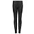 Pantalones de cuero The Row Negro