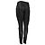 Pantalones Carrot de Cuero The Row Negro - vista 3