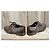 Décolleté stringate Dolce & Gabbana in Tweed e Pelle Vernice Marrone Marrone scuro - vista 5