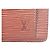 Clutch Louis Vuitton Marrone in Pelle Epi - vista 4