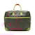 Louis Vuitton Porte-Document Voyage Briefcase Brown Leather Patent leather Cloth Plastic  ref.2285827