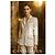 Chanel Ecru Tweed-Jacke Paris / Venedig 36 FR Roh - Ansicht 8