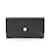 Bulgari Bvlgari Bi-fold Long Wallet in Black Leather  ref.2286387
