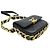 NUOVA BORSA A MANO CHANEL CATENA INTORNO AS2833 BORSA MINI FLAP NERA - vista 3
