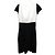 CHANEL KLEID P50206W05568 36 S LOGO CC KNÖPFE SAMT KAMELIA-MUSTER KLEID - Ansicht 3