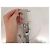 COLLANA SAUTOIR MESSIKA KATE 5781 PENDENTE VERTICALE ORO BIANCO 18K DIAMANTE 0,59CT Argento - vista 11