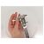 COLLANA SAUTOIR MESSIKA KATE 5781 PENDENTE VERTICALE ORO BIANCO 18K DIAMANTE 0,59CT Argento - vista 13