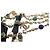NEUE CHANEL 2018 LANGKETTE PERLEN LEDERBOW CC LOGO STRASS UND STEINE Golden - Ansicht 4