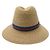 Hermès HERMES PANAMA STROHHUT AUS BEIGEM STROH GRÖSSE 56 SOMMERHUT BAND - Ansicht 4