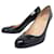 CHRISTIAN LOUBOUTIN SHOES 39.5 IN BLACK PATENT LEATHER PUMP SHOES  ref.2286586