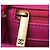 Timeless Bolsa retangular Chanel fúcsia em couro chevron com hardware dourado Fuschia - vista 12
