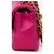 Timeless Bolsa retangular Chanel fúcsia em couro chevron com hardware dourado Fuschia - vista 6