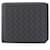 Bottega Veneta Intrecciato Piccolo Bi-fold Wallet Black Leatherette  ref.2286737