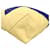 Cabas Céline Celine Horizontale Tragetasche Blau Roh Gelb  - Ansicht 7
