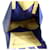 Cabas Céline Celine Horizontale Tragetasche Blau Roh Gelb  - Ansicht 8