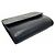 Cartera tri-fold de piel de ternera granulada negra Chanel Negro - vista 4
