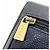 Cartera tri-fold de piel de ternera granulada negra Chanel Negro - vista 6