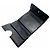 Cartera tri-fold de piel de ternera granulada negra Chanel Negro - vista 8