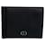 Christian Dior Black Leather Bi-Fold Wallet  ref.2287342
