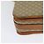 Céline Bolso de Hombro de Lona Macadam CELINE Beige Dorado Auth 124879 - vista 16