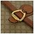 Céline Bolso de Hombro de Lona Macadam CELINE Beige Dorado Auth 124879 - vista 9