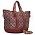 LOUIS VUITTON Borsa Aviatore Monogram Jaguar Bordeaux M40384 LV Auth bs26320 Bordò