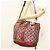 LOUIS VUITTON Borsa Aviatore Monogram Jaguar Bordeaux M40384 LV Auth bs26320 Bordò - vista 26
