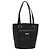 Bolsa tote de couro preta e prata autêntica BA2708 da BURBERRY Preto - vista 13
