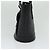 Bolsa tote de couro preta e prata autêntica BA2708 da BURBERRY Preto - vista 4