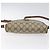 Borsa a spalla GUCCI GG Supreme Web Sherry Line PVC Beige 116 02 089 Auth 118603 D'oro - vista 5