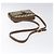 Borsa a spalla GUCCI GG Supreme Web Sherry Line PVC Beige 116 02 089 Auth 118603 D'oro - vista 7