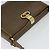 Borsa a Spalla GUCCI in Pelle Marrone Oro Auth 126290 D'oro - vista 6