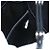 Borsa a spalla Miu Miu in pelle nera e argento Auth 124763 Nero - vista 12