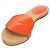Hermès HERMES Sandalen Lackleder Orange Auth 126351 - Ansicht 2