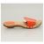 Hermès HERMES Sandalen Lackleder Orange Auth 126351 - Ansicht 4