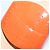 Hermès HERMES Sandalen Lackleder Orange Auth 126351 - Ansicht 7
