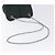 CHANEL Borsa a Spalla Hip in Cotone Grigio CC Auth bs26216 Marrone - vista 7