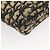 Borsa a spalla in tela Trotter Christian Dior blu navy oro Auth BA2614 D'oro - vista 16