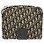 Borsa a spalla in tela Trotter Christian Dior blu navy oro Auth BA2614 D'oro - vista 2