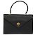 Borsa a mano BALLY in pelle nera e oro Auth gh201 Nero D'oro - vista 13