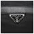 PRADA Borsa a Spalla in Nylon Nero Argento Autentica 125573 - vista 17