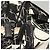 PRADA Bolso de Hombro de Nylon Negro Plata Auténtico 125913 - vista 19
